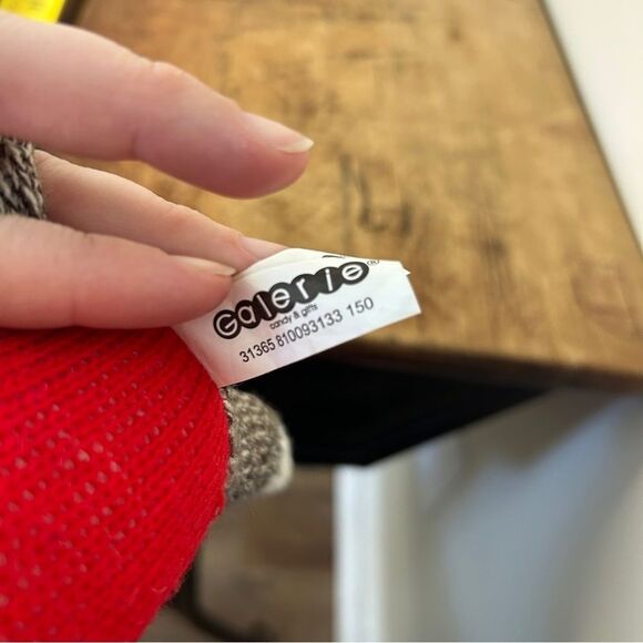 Christmas Holiday Festive Reindeer Santa Sock Monkey Plush Stuffed Animal Toy 10 - Picture 4 of 7